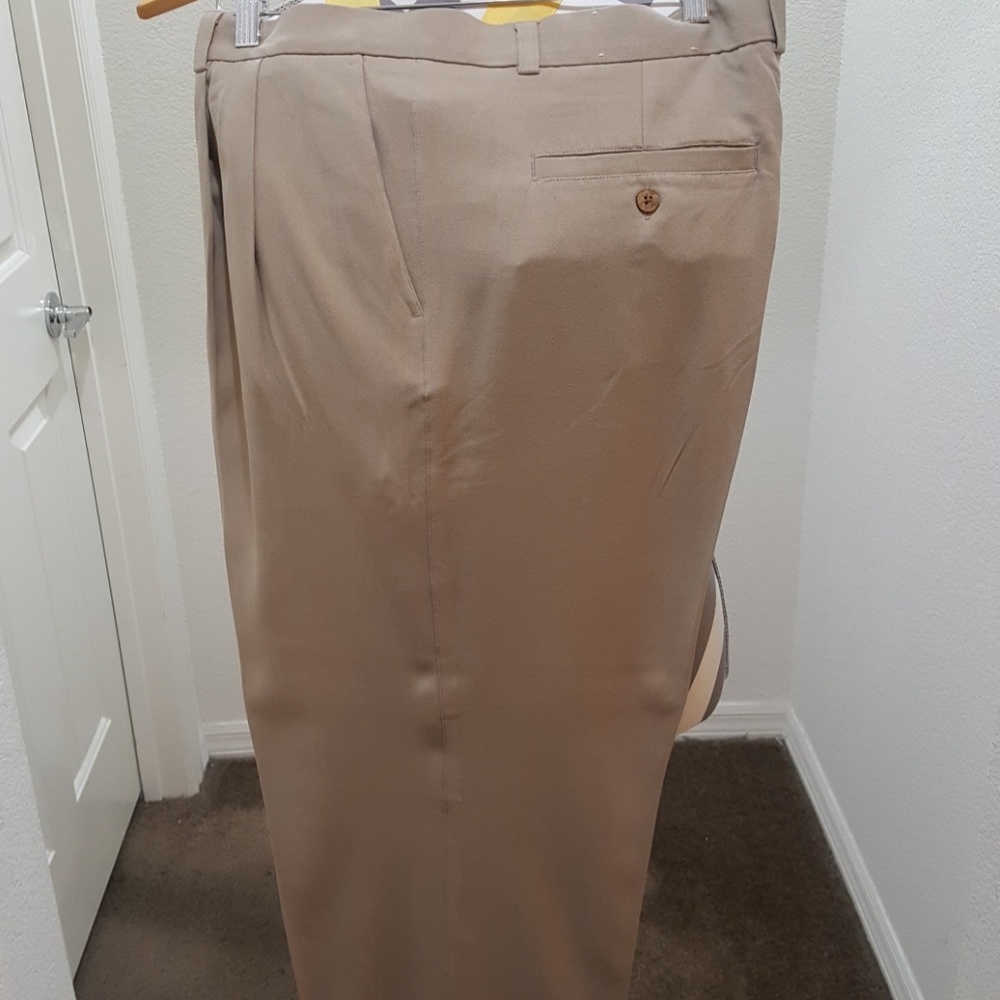 Like New tan pair of men slacks